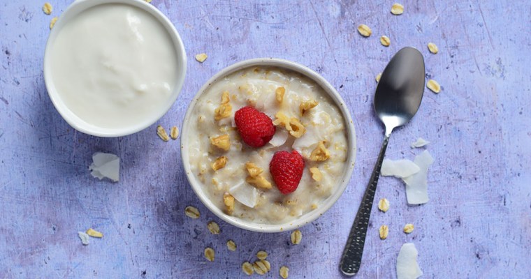 Vegan Coconut Oatmeal